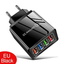 Load image into Gallery viewer, EU/US Plug USB Charger Quick Charge 3.0 For Phone Adapter Tablet Portable Wall Mobile Charger Fast Charging
