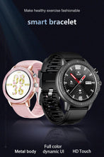 Load image into Gallery viewer, Elegant Unisex Smart Watch In Sport Style With Heart Rate Monitor and Waterproof Protection For Fitness Bracelet Men Women Smartwatch For Android adn IOS sistems
