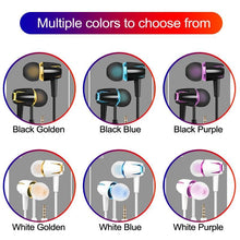 Load image into Gallery viewer, STEVVEX Headphones wired Earphone E18 Adjustable volume pause/play For   mobiles  earbuds wire Headset for smartphone
