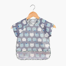 Load image into Gallery viewer, Baby Bibs Cotton Cartoon Children Accessories Short Sleeve Eco Friendly Waterproof Washable Clothing Bib for Kids
