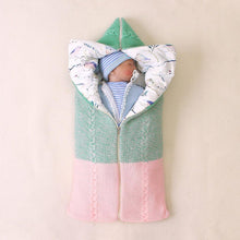 Load image into Gallery viewer, Newborn Infant Baby Knit sleep bag Stroller envelope Blanket Winter Warm Swaddle Wrap Sleeping Bags
