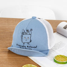 Load image into Gallery viewer, Luxury Summer Newborn Baby Sun Hat Cotton Beret Hat Cartoon Striped Bear Snapback Baseball Cap Baby Hats For girls and Boys Kids
