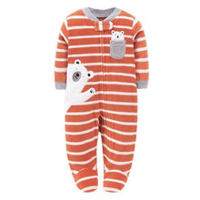 Load image into Gallery viewer, Home Love Romper Fleece Jumpsuit For Newborn Baby Boys And Baby Girl  New Born Baby Clothes
