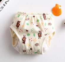 Load image into Gallery viewer, 8-layer Pants Baby Diapers Reusable Training Pants Washable Cloth Diapers Waterproof Pants Nappies  With Leak-proof Side
