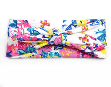 Load image into Gallery viewer, Baby Girl Headband Infant Hair Bow Accessories Cloth Band Bow For Newborn Hairband Print for Toddlers

