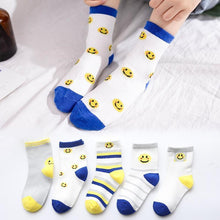 Load image into Gallery viewer, 5 Pairs Infant Cotton Mesh Cute Newborn Casual Socks For Boys Girls Durable Comfortable Sock
