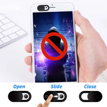 Load image into Gallery viewer, ANKNDO Webcam Cover Universal Phone Antispy Camera Cover For iPad Web Laptop PC Macbook Tablet lenses Privacy Sticker For Xiaomi
