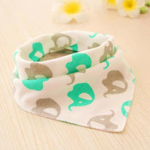 Load image into Gallery viewer, Baby Bibs Waterproof Triangle Cotton Cartoon Child Bibs Dribble Bibs Newborn Slabber Absorbent Cloth For Kids

