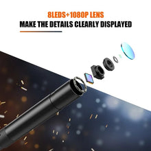 Load image into Gallery viewer, 4.3&quot; IPS Screen Industrial Endoscope Camera HD1080P Single Dual Lens Inspection Borescope IP68 Waterproof LEDs 2600mAh Battery
