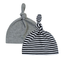 Load image into Gallery viewer, Baby Set 2PCS Caps Hat Spring Autumn 100% Cotton Newborns Children Baby Caps Baby Hats For Girls and Boys Caps for Sleeping
