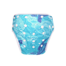 Load image into Gallery viewer, Baby Reusable Swimming Diapers Cartoon Swimwear Children Adjustable Summer Nappy Pants Diaper for Babies
