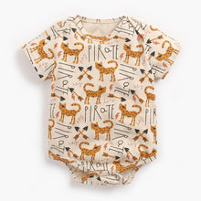 Load image into Gallery viewer, Luxury Modern Interesting Printed Newborn Baby Bodysuit Children Clothing  Girls Boy Jumpsuit For Baby Kids
