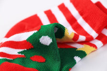 Load image into Gallery viewer, 5Pairs Baby Christmas Socks for Lovely Boy/Girls, Cotton Red Gift Socks In elegant New Year Christmas Style For Baby Kids Set
