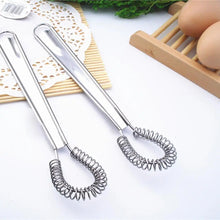 Load image into Gallery viewer, 1PC Spiral Stainless Steel Whisk Egg Beaters Tool Cream Stirring  Home Baking Cooking Kitchen Appliances 20 CM
