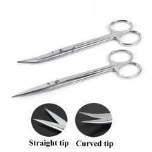 Load image into Gallery viewer, Animal Veterinary Vet Medical Stainless Steel Surgical Scissors Straight curved Tip Scissors Farming Tools
