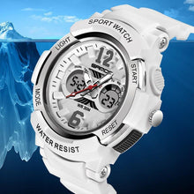 Load image into Gallery viewer, Fashion New Women Sports  Waterproof 50m Watch With Digital LED Ladies Shock Display in  Military Electronic Army Style
