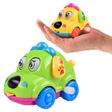 Load image into Gallery viewer, Baby Toys Cartoon Animal Dog Wind Up Toys Running Car Clockwork Educational Toys Infant Baby Mobile Rattle Toy For Kids

