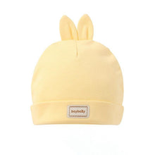 Load image into Gallery viewer, Cute Kids Hat with Bibs Candy Solid Colors for Boys and Girls Beanies Hats Cotton new Born Baby caps &amp; Bibs

