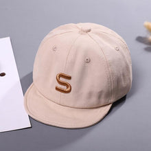 Load image into Gallery viewer, Cotton Baby Adjustable Letter Baseball Caps For Boys &amp; Girl Hats Children Snapback Hip-Hop Sun Hat In Modern Style
