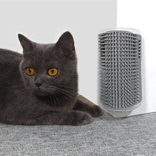 Load image into Gallery viewer, Massager for Cats Pet Products Pets Goods Brush Remove Hair Comb Grooming Table Dogs Care Accessories Things Strip  Soft Cat Massage Brushes Wall Mounted Scraper for Kitten
