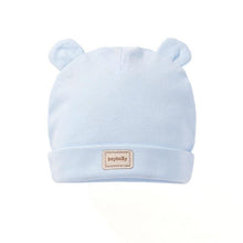 Load image into Gallery viewer, Cute Kids Hat with Bibs Candy Solid Colors for Boys and Girls Beanies Hats Cotton new Born Baby caps &amp; Bibs
