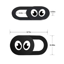 Load image into Gallery viewer, WebCam Cover Shutter Magnet Slider Universal Antispy Camera Cover For Web Laptop iPad PC Macbook Tablet Lenses Privacy Sticker
