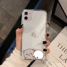 Load image into Gallery viewer, Cat Phone Case For Iphone 11 12 13 Mini Pro Xs Max 8 7 6 6s Plus X 5s Se 2020 Xr Case Polycarbonate Printed Colorful Design Silicone Phone Case
