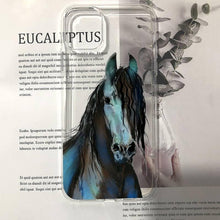Load image into Gallery viewer, Beauty Horse Phone Case For Iphone 13 11 12 Pro Xs Max 8 7 6 6s Plus X 5s Se 2020 Xr Case Slim Profile Cute Printed Designer Snap On Case
