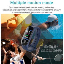 Load image into Gallery viewer, Smart Fitness Waterproof Sports  Watches  For IOS and Android Sistems  Smartwatch With Heart Rate Monitor and Blood Pressure With Several Functions For Men Women and Kids
