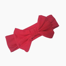 Load image into Gallery viewer, Headband Knitted Cotton Children Girls Elastic Bow Hair Bands Turban for girl Headbands
