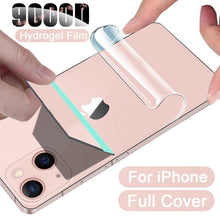 Load image into Gallery viewer, Full Cover iPhone 14 13 11 12 XS MAX XR X 7 8 6 6S SE Pro MAX Plus Mini Soft Back Phone Screen Protector Anti Bubble/Scratch Ultra Thin Tempered Glass Screen Protector
