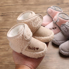 Load image into Gallery viewer, Newborn Soft Baby Boys Girls Toddler Shoes Comfortable Bottom Infant Shoes Warm Snow Boots
