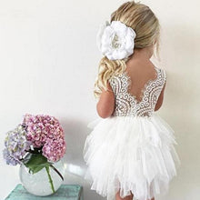 Load image into Gallery viewer, Luxury Toddler Girl Baby Clothing Dresses For 1 Year Birthday Christening Lace Girls Tulle  Infant Party Cake Smash Outfit Dress for Girls 1-6 Years
