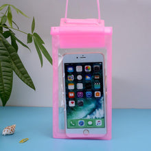 Load image into Gallery viewer, Universal Waterproof Case For iPhone X XS MAX 8 7 Cover Pouch Bag Cases Water proof Phone Case Phone Pouch for Underwater Pictures and Video Recording Waterproof Phone Compatible with iPhone
