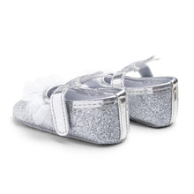 Load image into Gallery viewer, Newborn Infant Baby Girls Shoes Toddler Kids Princess Crown Glitter Design Shoes Soft Sole Anti-slip
