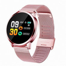 Load image into Gallery viewer, New Q8 LED Bluetooth Smart Watch With Stainless Steel Waterproof Breacelet Wearable Device Smartwatch Style for Men and Women With Fitness Tracker
