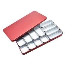 Load image into Gallery viewer, Dental Instrument Diamond Burs Endo Files Holder Box High Temperature Sterilization Case Dentist Tool 12 Cells
