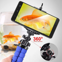 Load image into Gallery viewer, 360 Degree Flexible Lightweight Tripods Phone Holder Camera Desk Universal Portable Holder
