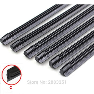 Free shipping Car Windshield Wiper Blade Insert Rubber strip(Refill) for BUICK ENCORE LACROSSE EXCELLE ENVISION car accessories