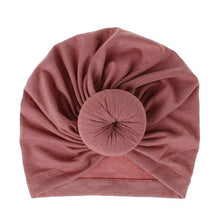 Load image into Gallery viewer, Trend New Mother &amp; Baby Hat Soft Cotton Turban Hat Baby Elastic Toddler Infant Cap For Girls and Women
