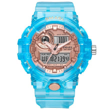 Load image into Gallery viewer, Sport Digital Watch for Men and Woman With Luminous Dual Time Waterproof 5 Bar Modern Men's Military Wristwatch WIth Night Mode
