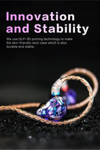 Load image into Gallery viewer, AUDIOSENSE DT600 HiFi Stereo 6BA IEMs with Detachable MMCX Cable 3D Printing Resin Shell Away from Bustle Immersed in Music
