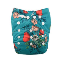 Load image into Gallery viewer, Baby One Size Fits All Reusable Baby Cloth Diaper with  Microfiber Insert Diaper For Baby Boys and Baby Girls In Modern New Printed Design
