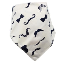 Load image into Gallery viewer, Baby Bibs Waterproof Triangle Cotton Cartoon Child Bibs Dribble Bibs Newborn Slabber Absorbent Cloth For Kids
