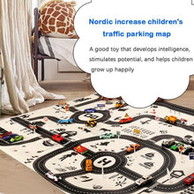 Load image into Gallery viewer, Baby Playing Mat Kids Boys  Crawling Carpet Cute Cartoon Traffic Park Map Mat Toys for Children In Modern New City Design
