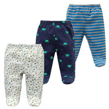 Load image into Gallery viewer, 3PCS Baby Pants 100% Cotton Baby Girls and  Boys Clothes Unisex Casual Bottom PP Pants Newborn Baby Clothing For Children
