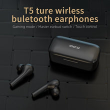 Load image into Gallery viewer, Wireless Bluetooth Headphones V5.0 Touch Control Earphones Stereo HD talking with 380mAh battery for all Phones
