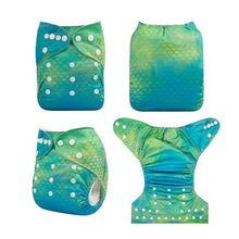 Load image into Gallery viewer, Most Popular Digital Position Baby Cloth Diaper with Microfiber Insert In Modern Printed Design For Baby Boys and Baby Girls KIds
