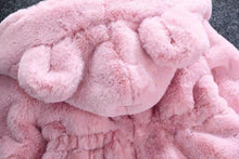 Load image into Gallery viewer, Baby Girl Modern Designer Style Jacket Hooded Cute Thicker Warm Soft Toddler Coat  For Kids
