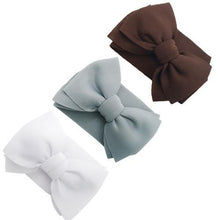 Load image into Gallery viewer, Modern Luxury Elegant Baby Girls Headband Turban Photography Props Baby Hair Accessories Bow 3 Pcs Set For Girls Baby
